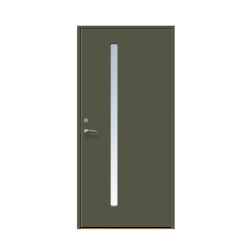 Ytterdörr Stabil Hjärup 9 x 20, Högerhängd, Olivgrön