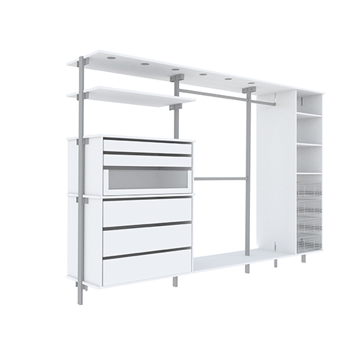 Komplett Högskåp Inredning Mix 3280 mm - För 3 dörrar