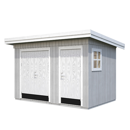 Förråd Kalle 7,6 m² Shingel