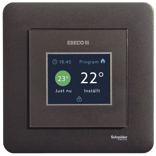 Ebeco EB-Therm 500 Täckfront antracit, för Schneider Exxact