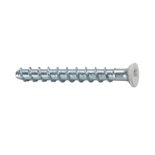 Heco Multi-Monti 917225040712 Betongskruv MULTI-MONTI MMS+KS, LITET HUVUD 5/5 x 40 mm, vit, 200-pack