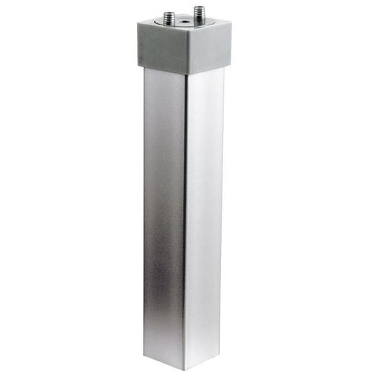 Ifö Sense Stödben aluminium, 2-pack