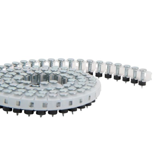 TJEP 839278 Betongspik Ø3 mm, galv., 2-stegs, 1000-pack Ø3 x 15 mm