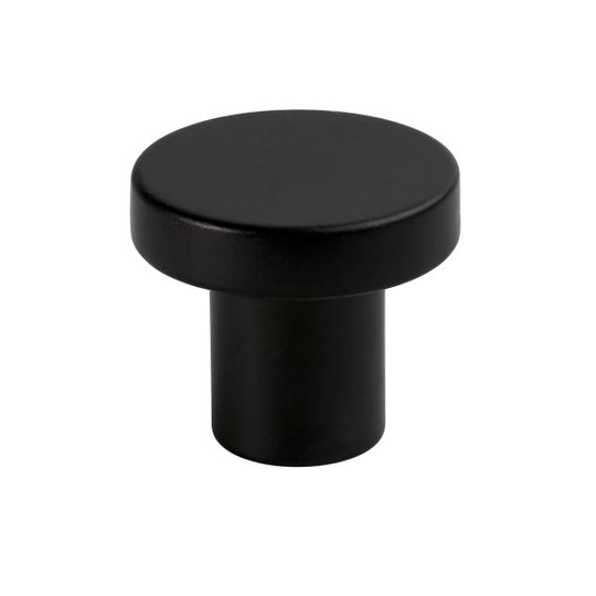 Gustavsberg K6 Knopp ⌀28 mm, lackad Svart