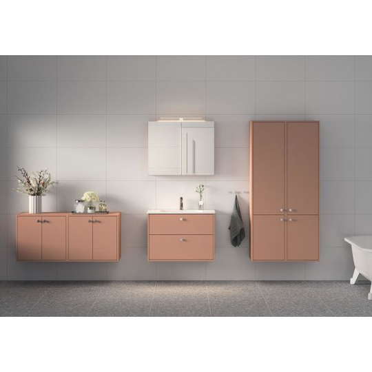 Gustavsberg Artic Spegelskåp peach, 60 cm