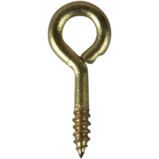 ESSVE 520543 Skruvögla mässing 15 x 6 mm, 8-pack