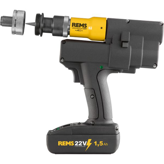 REMS Akku-Ex-Press Cu 22 V ACC Rörexpander med batteri och laddare