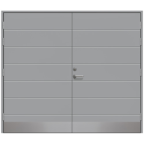 Slagport Dalby 2500 x 2100 mm, Stengrå