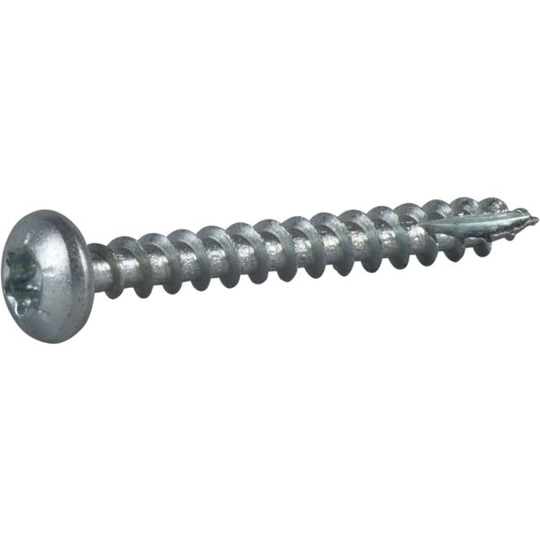ESSVE 427133 Träskruv 4 mm Ø, TX20, helgängad, FZB 30 mm, 20-pack