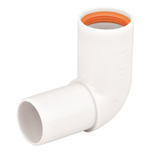 Faluplast 2910342 Böj 90°, enkelmuff 32 mm