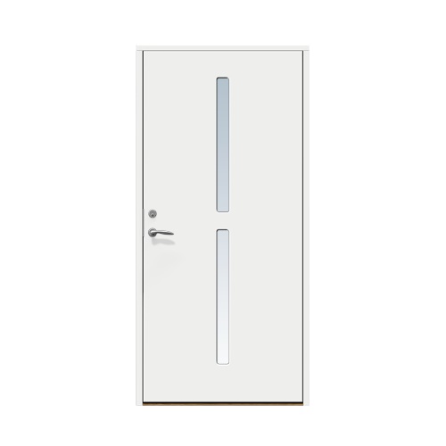 Ytterdörr Stabil Jonstorp 10 x 21, Högerhängd, Vit