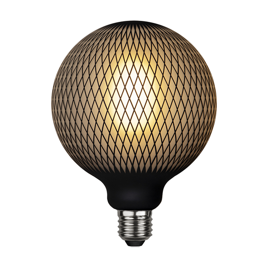 LED-LAMPA E27 G125 GRAPHIC DIAMOND Star Trading