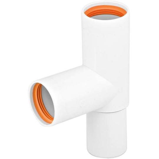 Faluplast 2316140 T-rör 32 mm, 45°