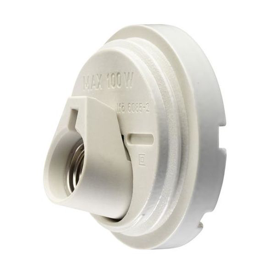 Ifö Electric 6085-000-10 Sockel vit, utan glas