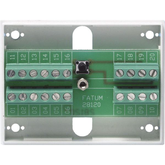 Alarmtech Fatum Mini Larmbox 10-polig, skruvmodell Max. 20 dubbla kärnor