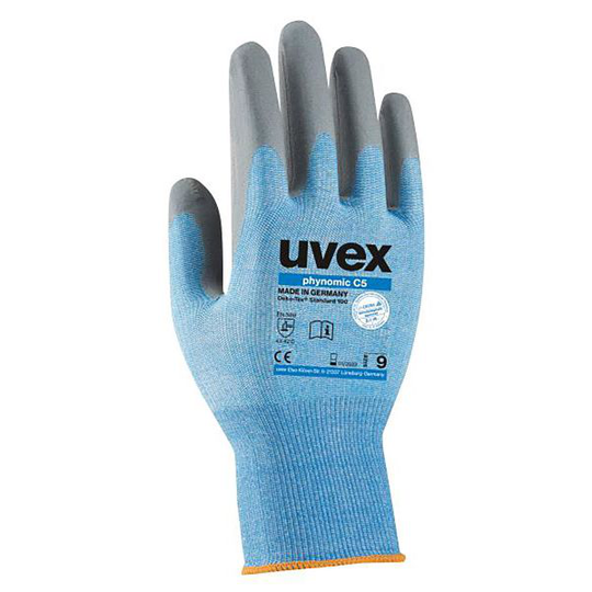 uvex PHYNOMIC C5 Skärskyddshandske ofodrad 6