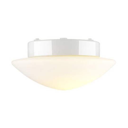 Ifö Electric Contrast Solhem Bastuarmatur IP44, rak, E27 Vit
