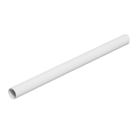 Faluplast 2316086 PP-rör Vit 32 x 2000 mm