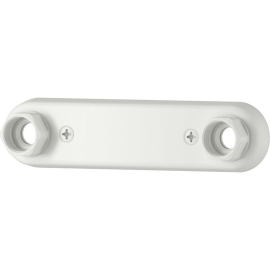 FM Mattsson S600028.22 Blandarfäste Oval, mattvit 15 mm