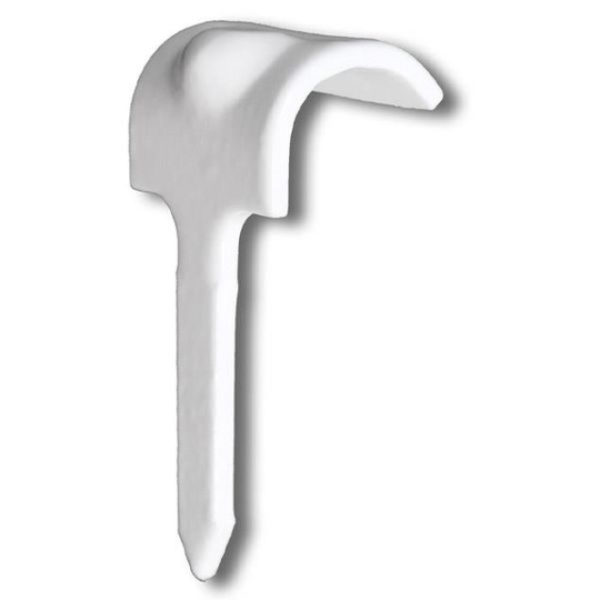 Letti 8-16P Klammer elförzinkad, plastbeläggning, 200-pack
