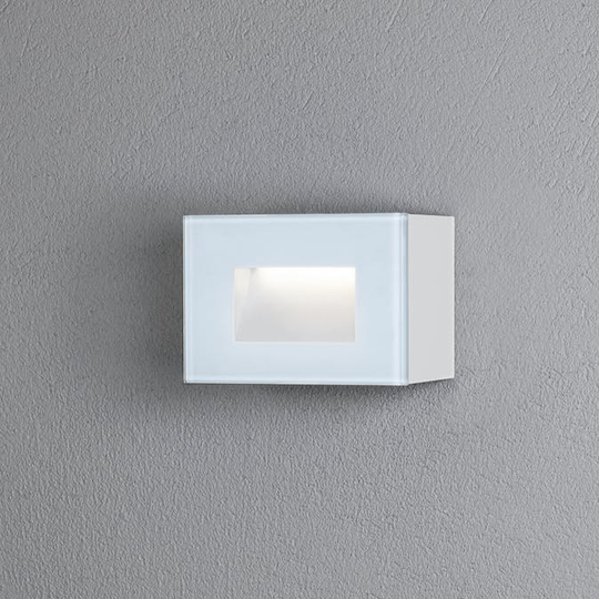 High Power LED Konstsmide Chieri vägglykta 4W Vit
