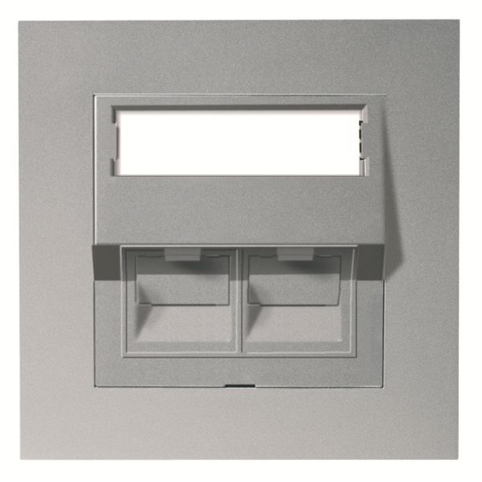 Elko EKO05565 Modularuttag aluminium 1 koppling