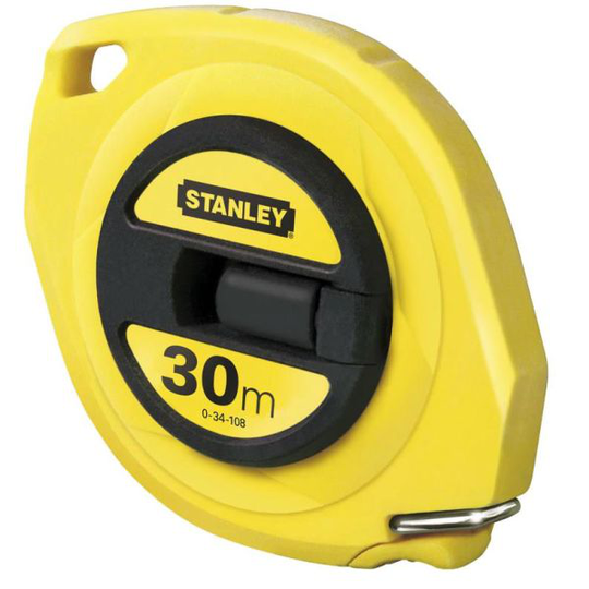 STANLEY 0-34-108 Mätband stål, stängd rulle, 30 meter