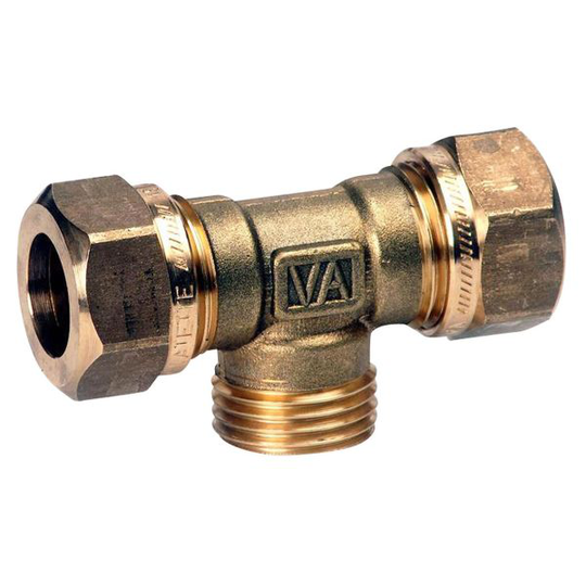 Vatette FG0376554 T-koppling 90°, utv gänga, 15 mm x G15