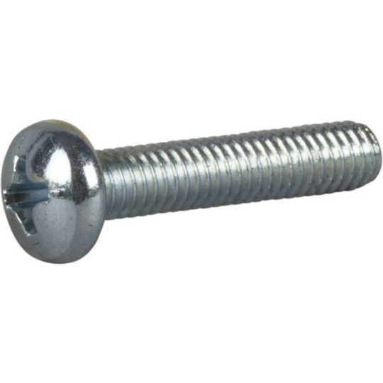 ESSVE 61069584 Maskinskruv M4, kullrig, blankförzinkad M4 x 10 mm, 200-pack