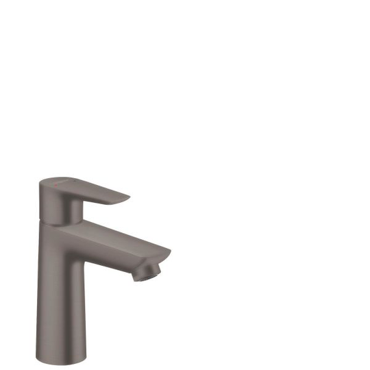 Hansgrohe Talis E 110 71712340 Tvättställsblandare utan lyftventil, borstad svart krom