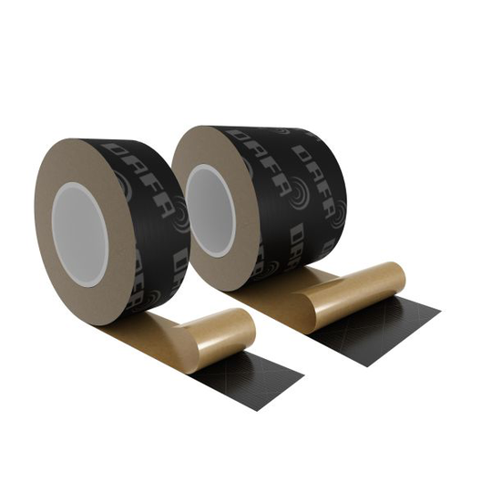 Dafa 620025138 Tätningstejp svart, 25 m 100 mm