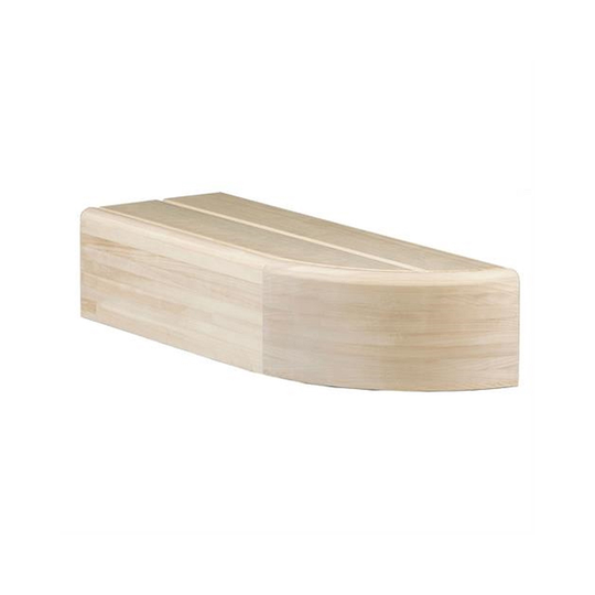 Sauna Sweden Exklusiv lavavslut Asp 600 mm, Höger