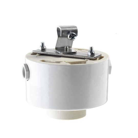 Ifö Electric 55010-000-10 Sockel rak, vit, IP54 E27