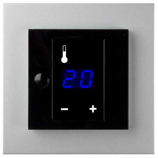 Elko Plus Termostat med display, 3600W Aluminium