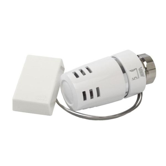 MMA Evosense Remote Termostatdel vit, 8-28°C