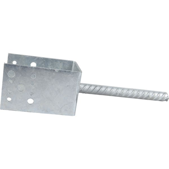 ESSVE 451635 Stolpsko 5 mm, typ U, förzinkad 90 x 90 x 142,5 mm