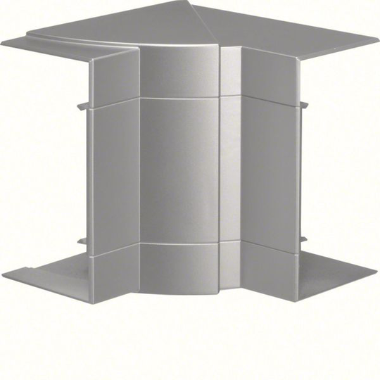 Hager BR651304HLAN Innerhörn symmetrisk, aluminium 130 x 68 mm