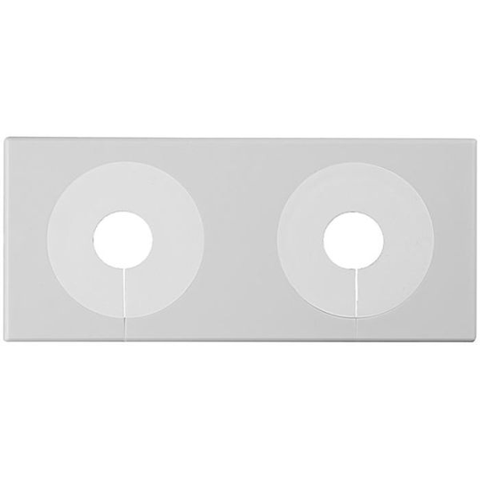 Faluplast 51430 Vulkbricka delbar, 12-16 mm Dubbel, vit