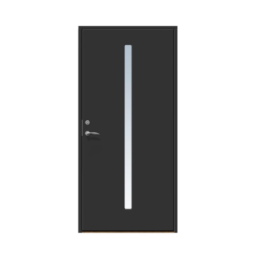 Ytterdörr Stabil Åkarp 10 x 21, Högerhängd, Svart