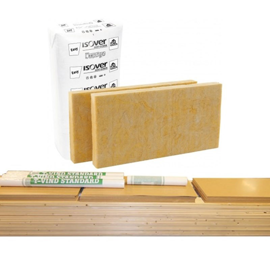 Isolerpaket Tak & Golv 24m² Sorselestugan