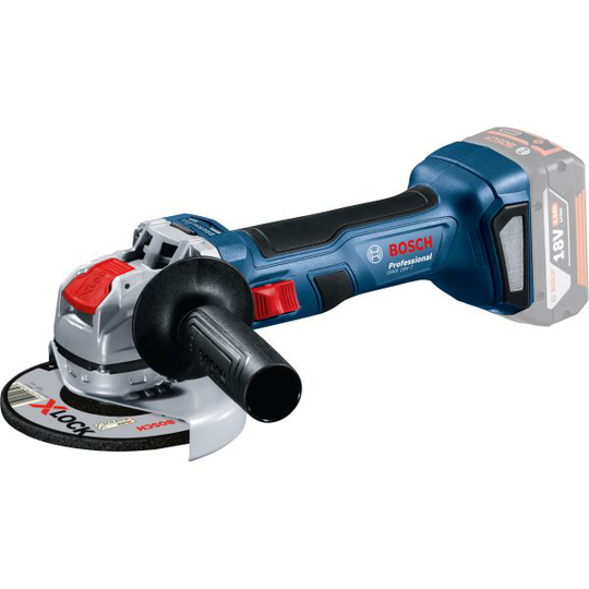 Bosch GWX 18V-7 Vinkelslip Ø125 mm, utan batteri och laddare