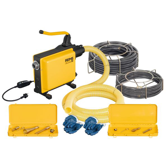 REMS Cobra 16 + 22 Set Rörrensningsmaskin 1050 W