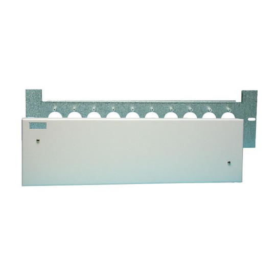 Alarmtech 5015352 Kk-låda 122 x 483 x 38 mm, med lock