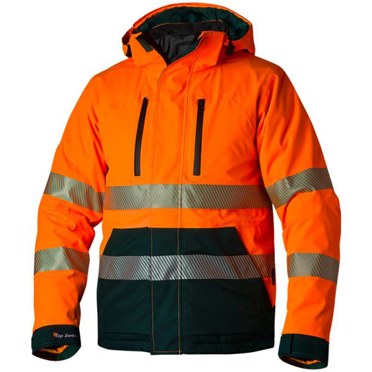 Top Swede 127 Jacka varsel, orange/marin XS