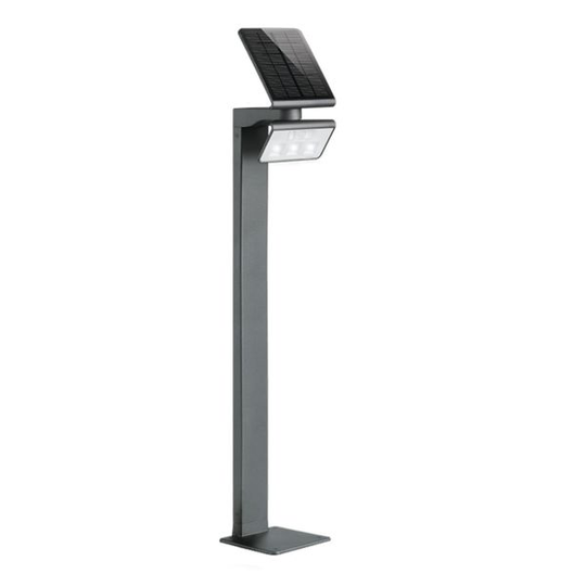 Steinel 9830 LED-strålkastare soldriven, poll, svart