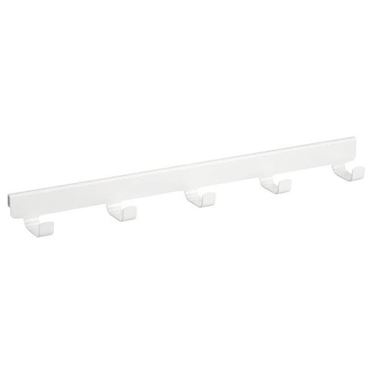 Elfa 473416 Kroklist 5 krokar, vit