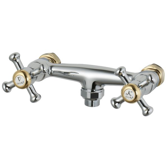 Mora Classic Duschblandare krom/guld, 150 c/c