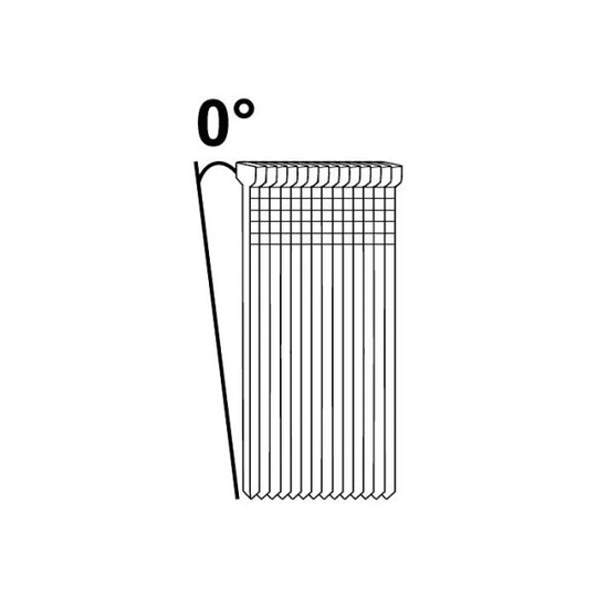 ESSVE F16 FZB Dyckert 0°, 3700-pack 1,6x25mm