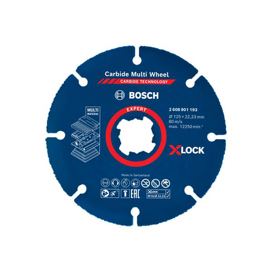 Bosch Expert Carbide Multi Wheel X-LOCK Kapskiva 115 mm