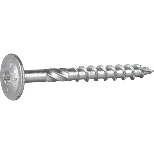 ESSVE 113137 Träskruv 8 mm Ø, WAF, CorrSeal 80 mm, 50-pack